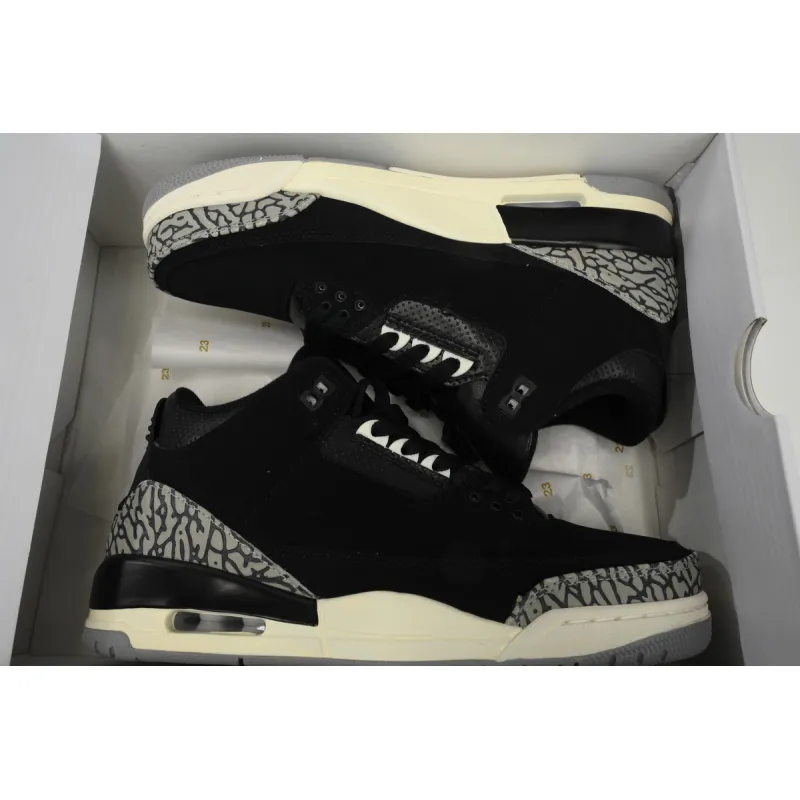 Air Jordan 3 Retro Off Noir (Women's) CK9246-001