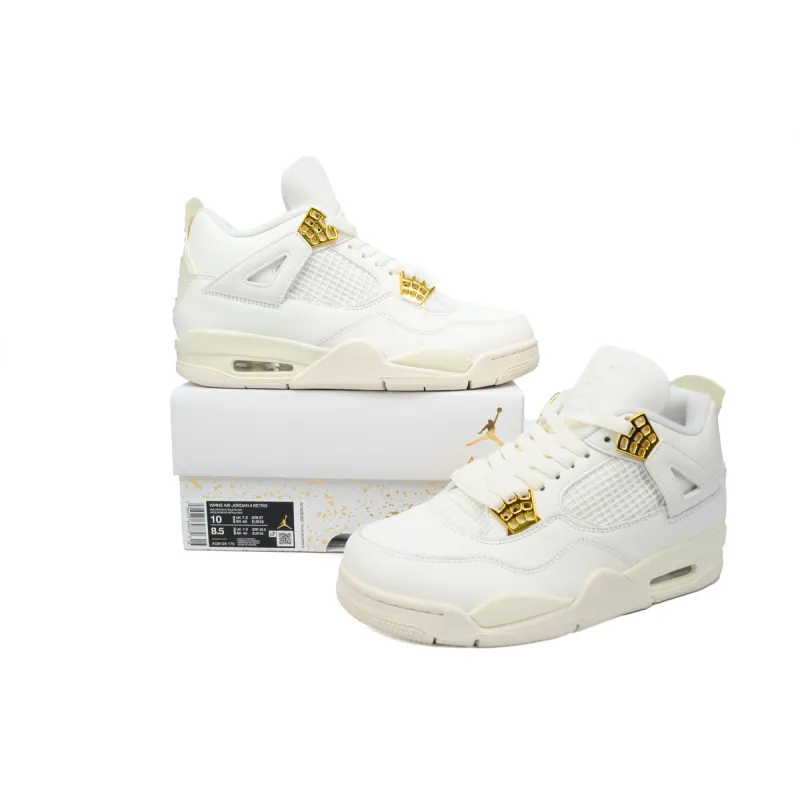 Air Jordan 4 Retro Metallic Gold (Women's) AQ9129-170