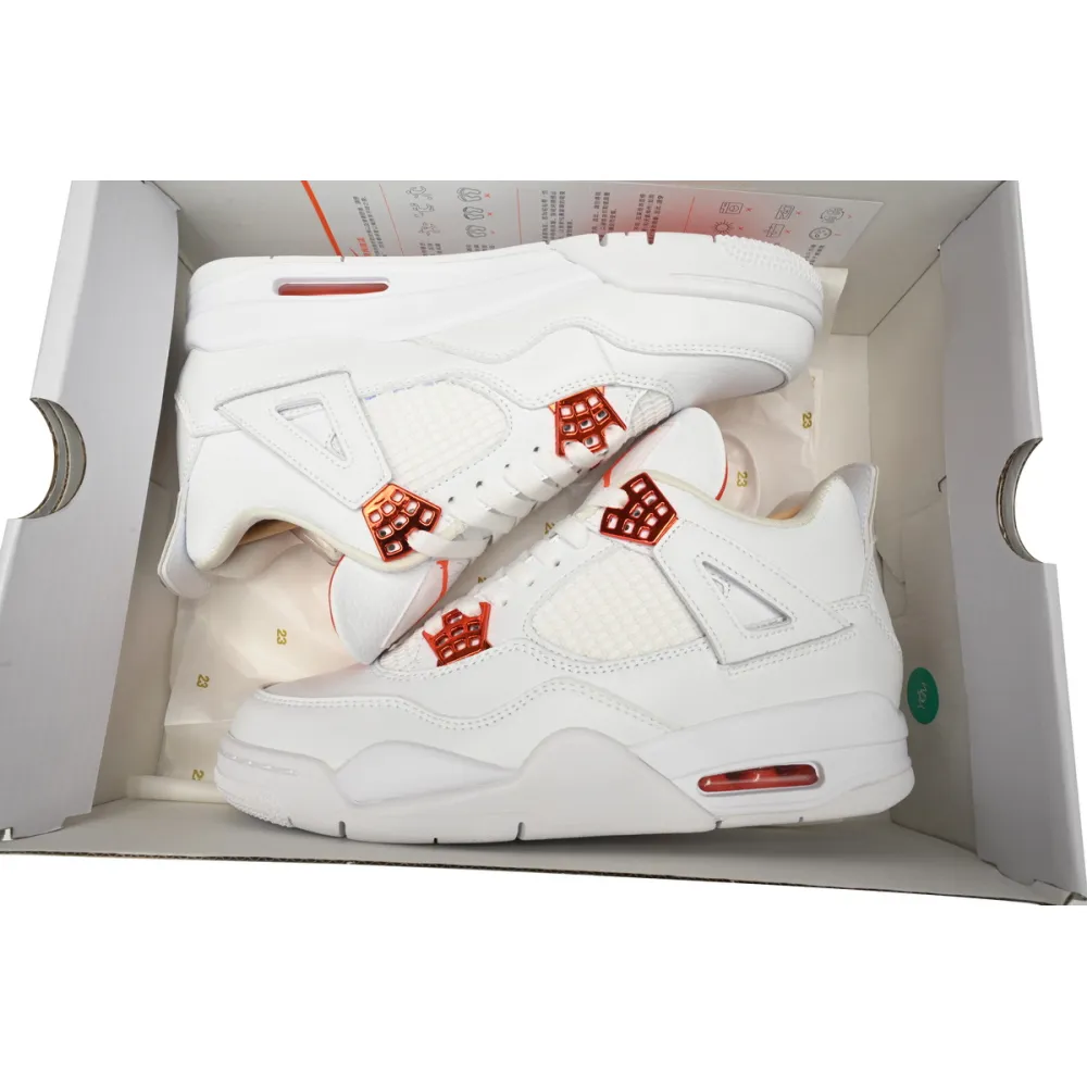 Air Jordan 4 Retro Metallic Orange CT8527-118