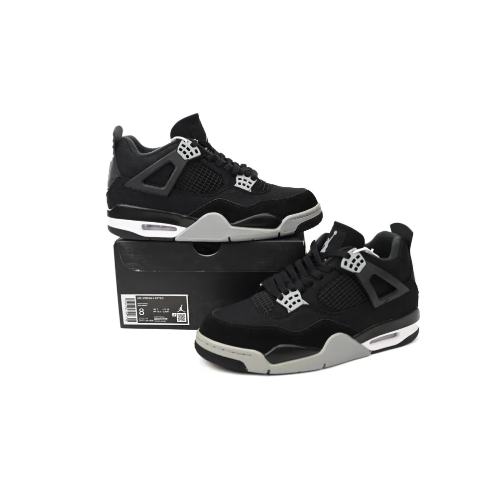 Air Jordan 4 Retro SE Black Canvas DH7138-006