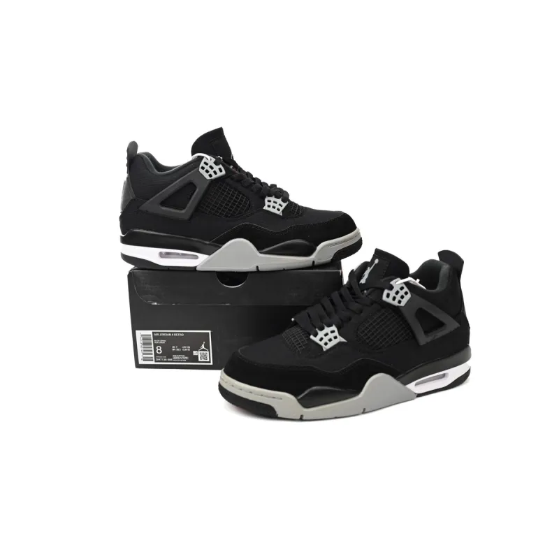 Air Jordan 4 Retro SE Black Canvas DH7138-006