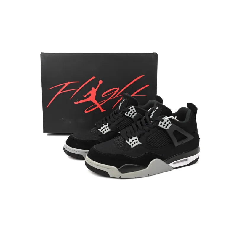 Air Jordan 4 Retro SE Black Canvas DH7138-006