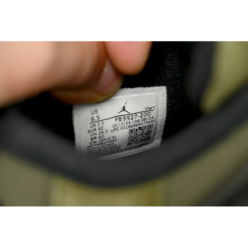 Air Jordan 4 Retro SE Craft Medium Olive FB9927-200