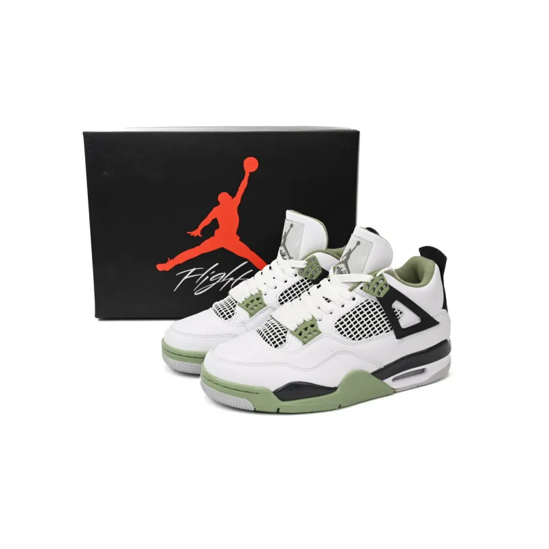 Air Jordan 4 Retro Seafoam (Women's) AQ9129-103