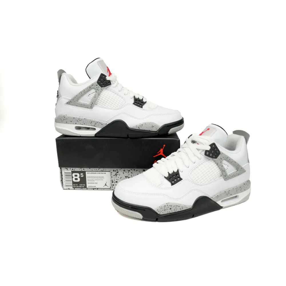 Air Jordan 4 Retro White Cement (2016) 840606-192