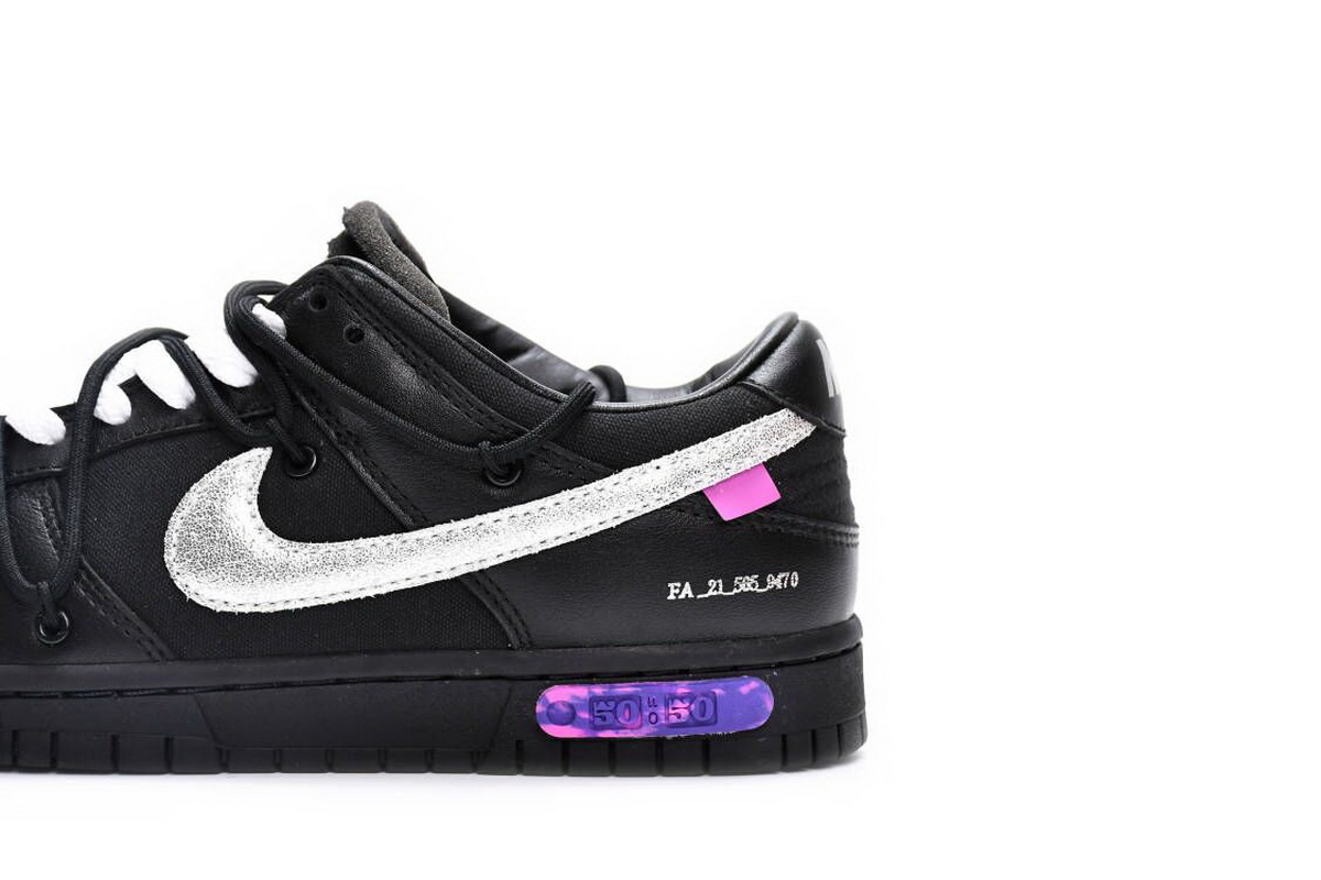 Nike Dunk Low Off-White Lot 50  DM1602-001