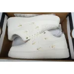 Nike Air Force 1 '07 LX CN Sail Gold Mini Swooshes   FV3654-111