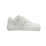 Nike Air Force 1 '07 LX CN Sail Gold Mini Swooshes   FV3654-111