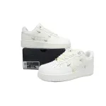 Nike Air Force 1 '07 LX CN Sail Gold Mini Swooshes   FV3654-111