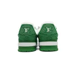  Louis Vuitton Trainer Green