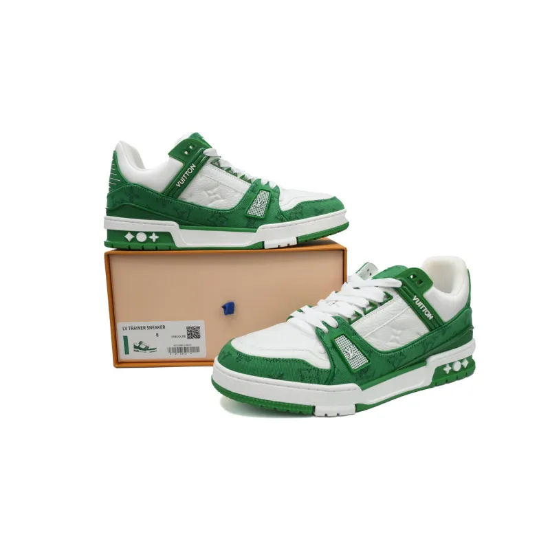  Louis Vuitton Trainer Green