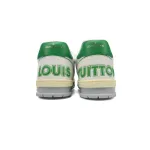 Louis Vuitton Trainer Green Mesh  1A98V1