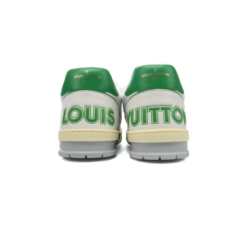 Louis Vuitton Trainer Green Mesh  1A98V1