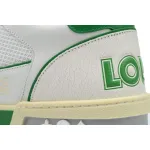 Louis Vuitton Trainer Green Mesh  1A98V1