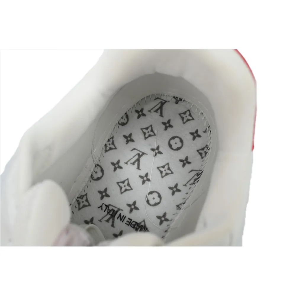 Louis Vuitton Trainer Red Mesh 1A98VL 