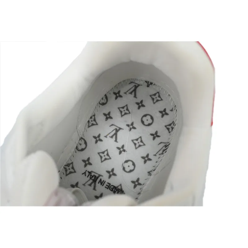Louis Vuitton Trainer Red Mesh 1A98VL 