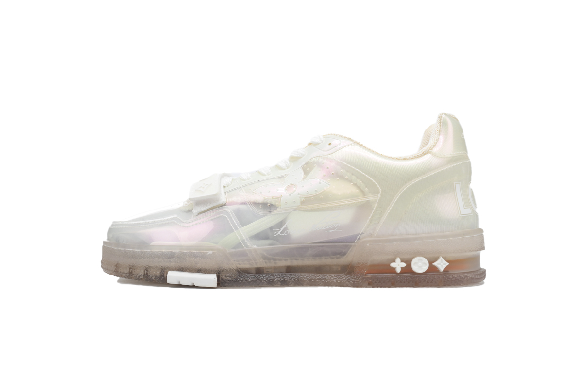 Louis Vuitton Trainer White Transparent 1A98X9