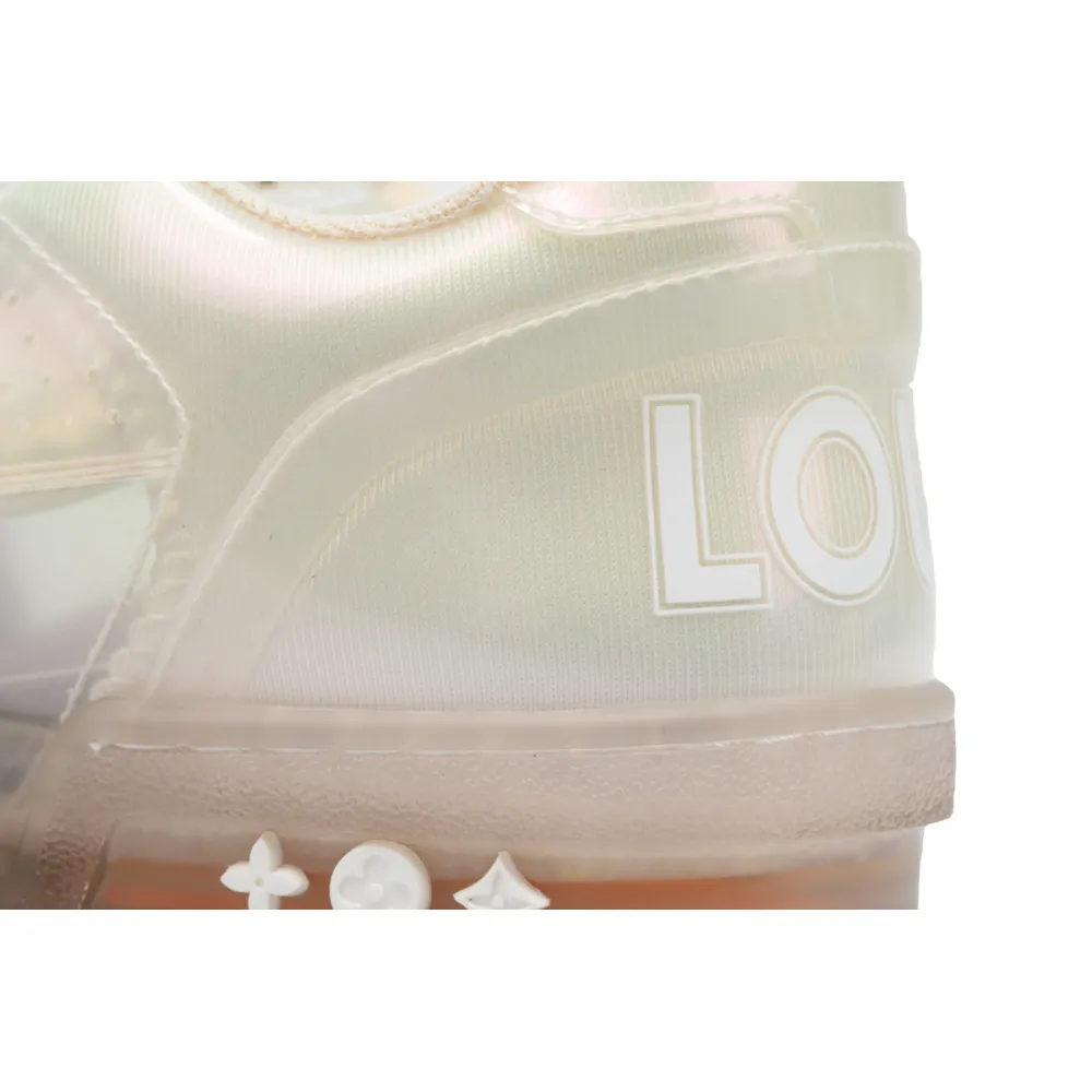 Louis Vuitton Trainer White Transparent 1A98X9