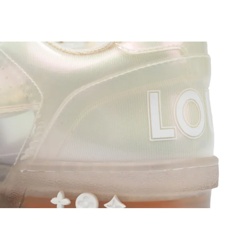 Louis Vuitton Trainer White Transparent 1A98X9