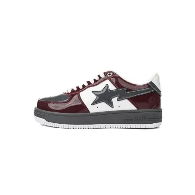  A Bathing Ape Bape Sta Low Sprinkle Red  1180-191-0096 01