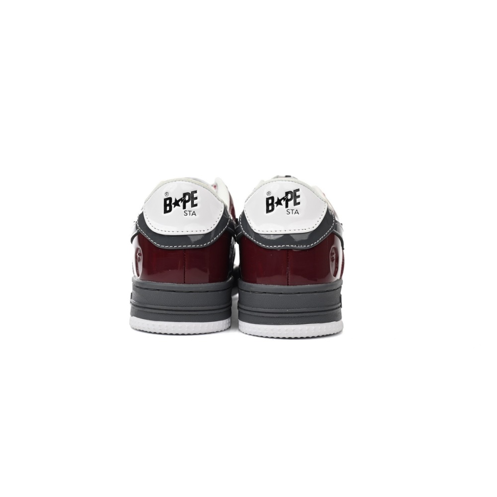  A Bathing Ape Bape Sta Low Sprinkle Red  1180-191-0096