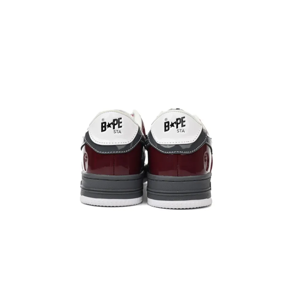  A Bathing Ape Bape Sta Low Sprinkle Red  1180-191-0096