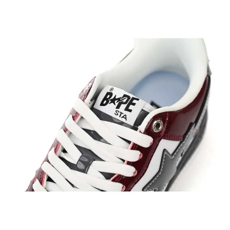  A Bathing Ape Bape Sta Low Sprinkle Red  1180-191-0096