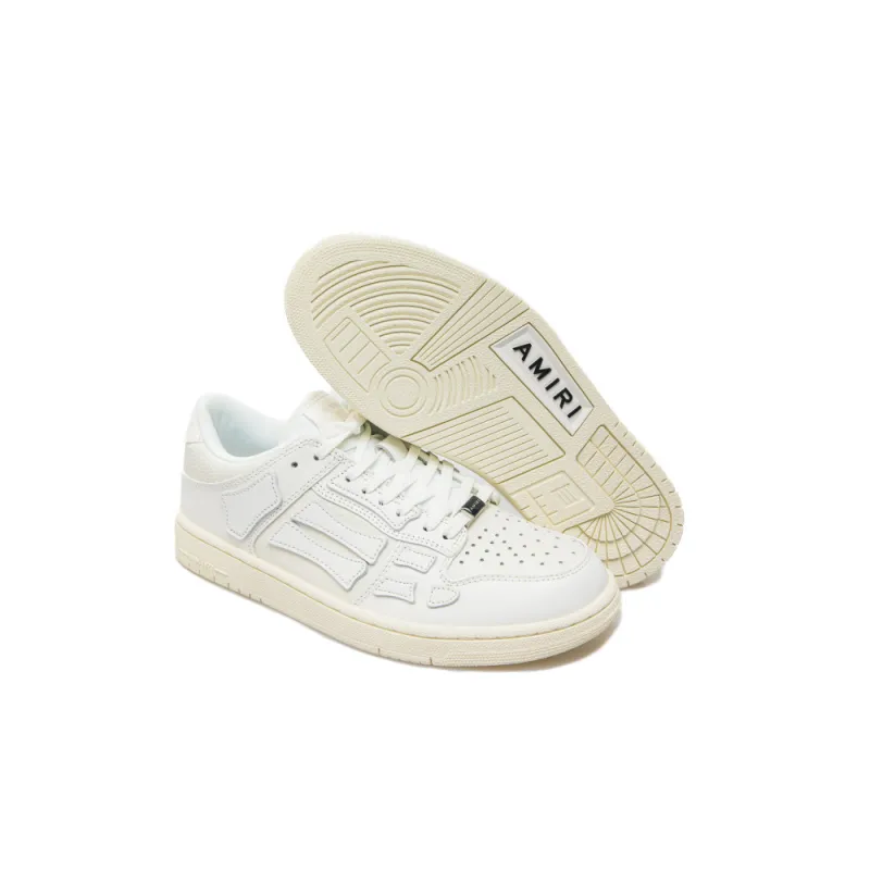 AMIRI Skel Top Low White Vintage