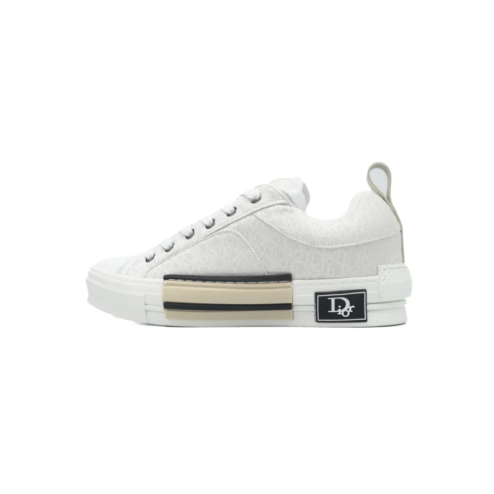 Dior B23 Skater Low Top Cream Dior Oblique Jacquard 3SN292ZUY_H800