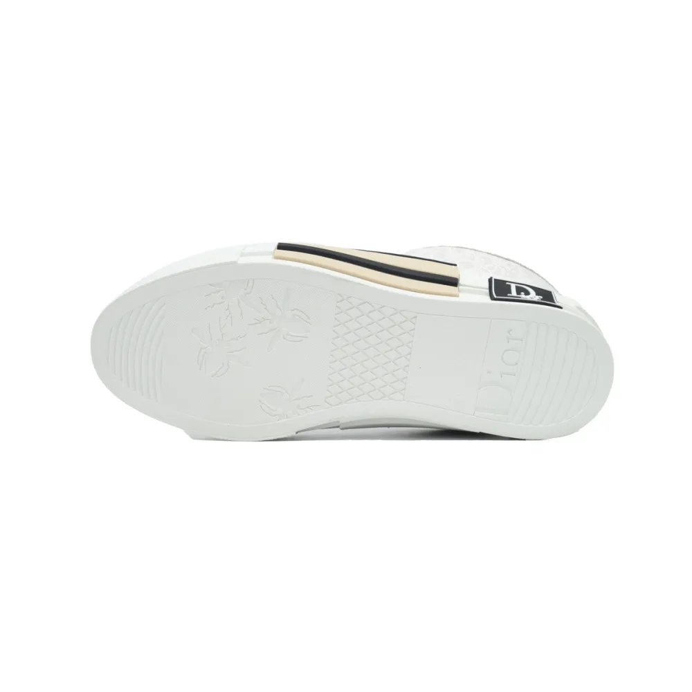 Dior B23 Skater Low Top Cream Dior Oblique Jacquard 3SN292ZUY_H800
