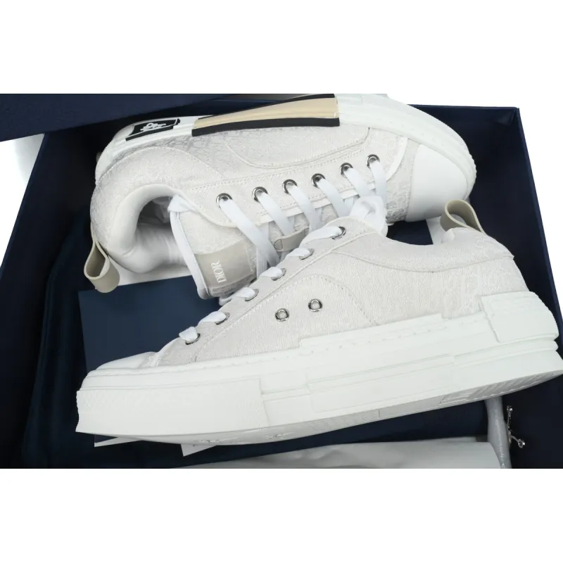 Dior B23 Skater Low Top Cream Dior Oblique Jacquard 3SN292ZUY_H800
