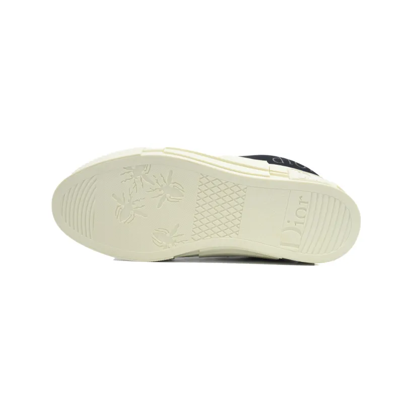 Dior B23 Skater Low Top ERL Black Cotton Canvas 3SN292ZWC_H968