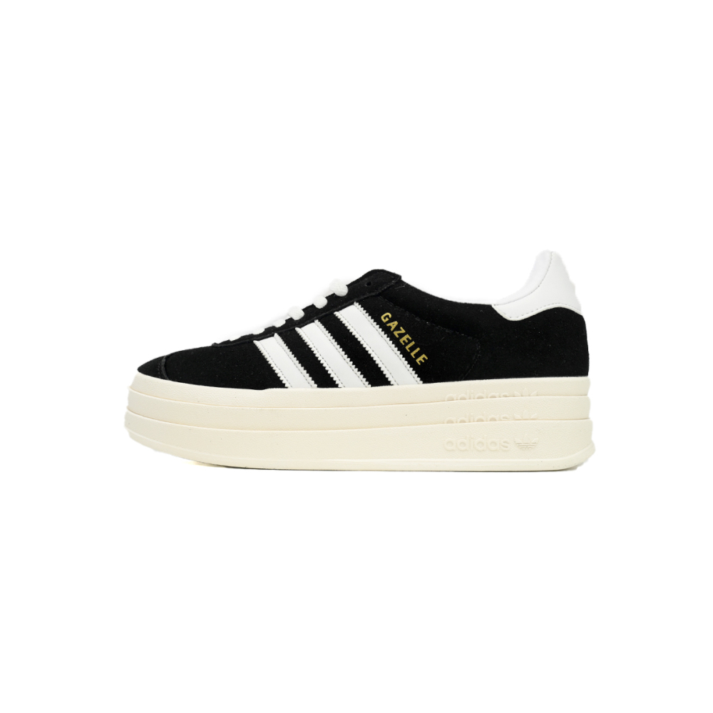 adidas Gazelle Bold Core Black White (Women's) HQ6912 