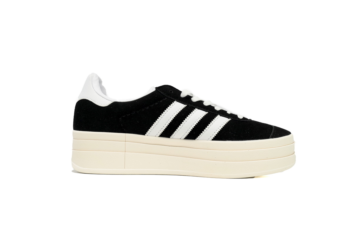 adidas Gazelle Bold Core Black White (Women's) HQ6912 
