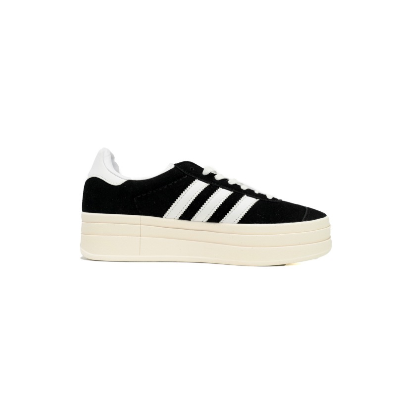 adidas Gazelle Bold Core Black White (Women's) HQ6912 