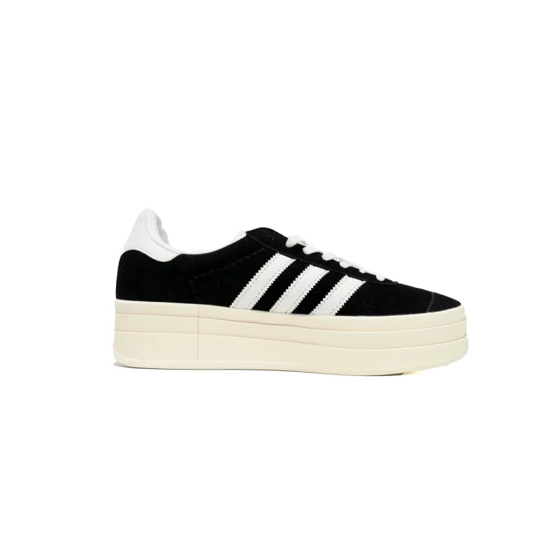 adidas Gazelle Bold Core Black White (Women's) HQ6912 
