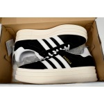 adidas Gazelle Bold Core Black White (Women's) HQ6912 