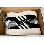 adidas Gazelle Bold Core Black White (Women's) HQ6912 