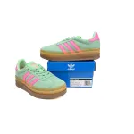 adidas Gazelle Bold Pulse Mint Pink (Women's) HO6125