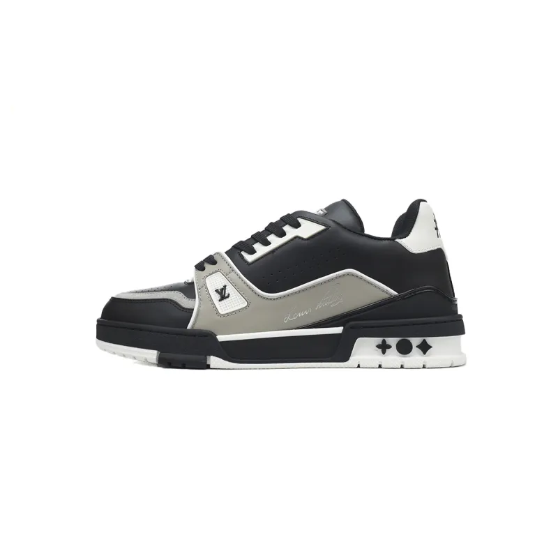 Louis Vuitton LV Trainer #54 Black White 1AANEG