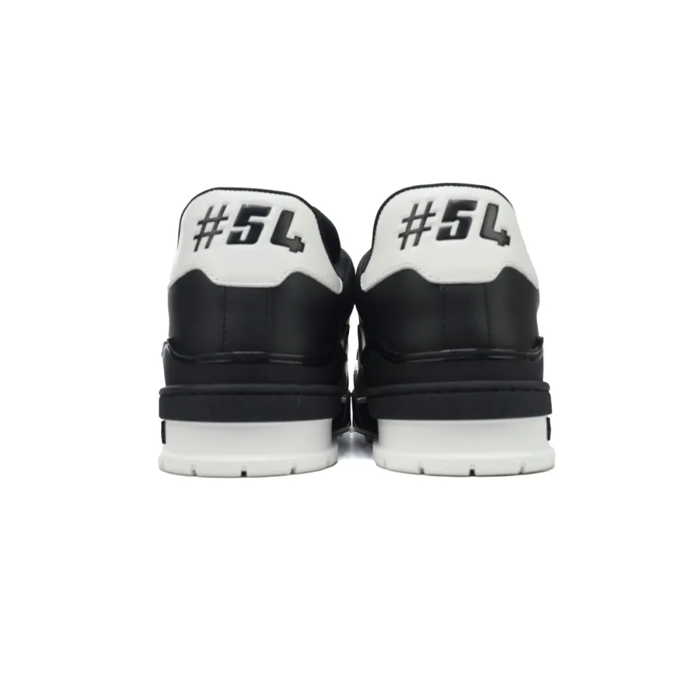 Louis Vuitton LV Trainer #54 Black White 1AANEG