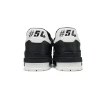 Louis Vuitton LV Trainer #54 Black White 1AANEG