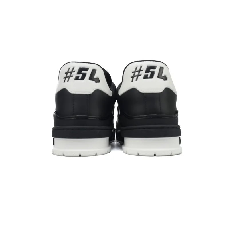 Louis Vuitton LV Trainer #54 Black White 1AANEG