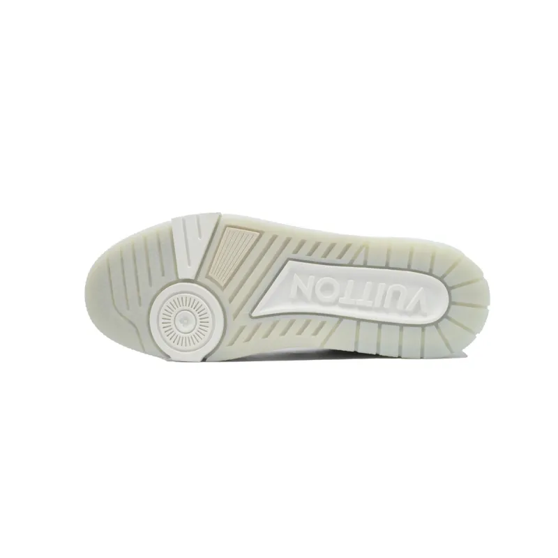 Louis Vuitton LV Trainer Beige Monogram Demin 1A8Z4W 