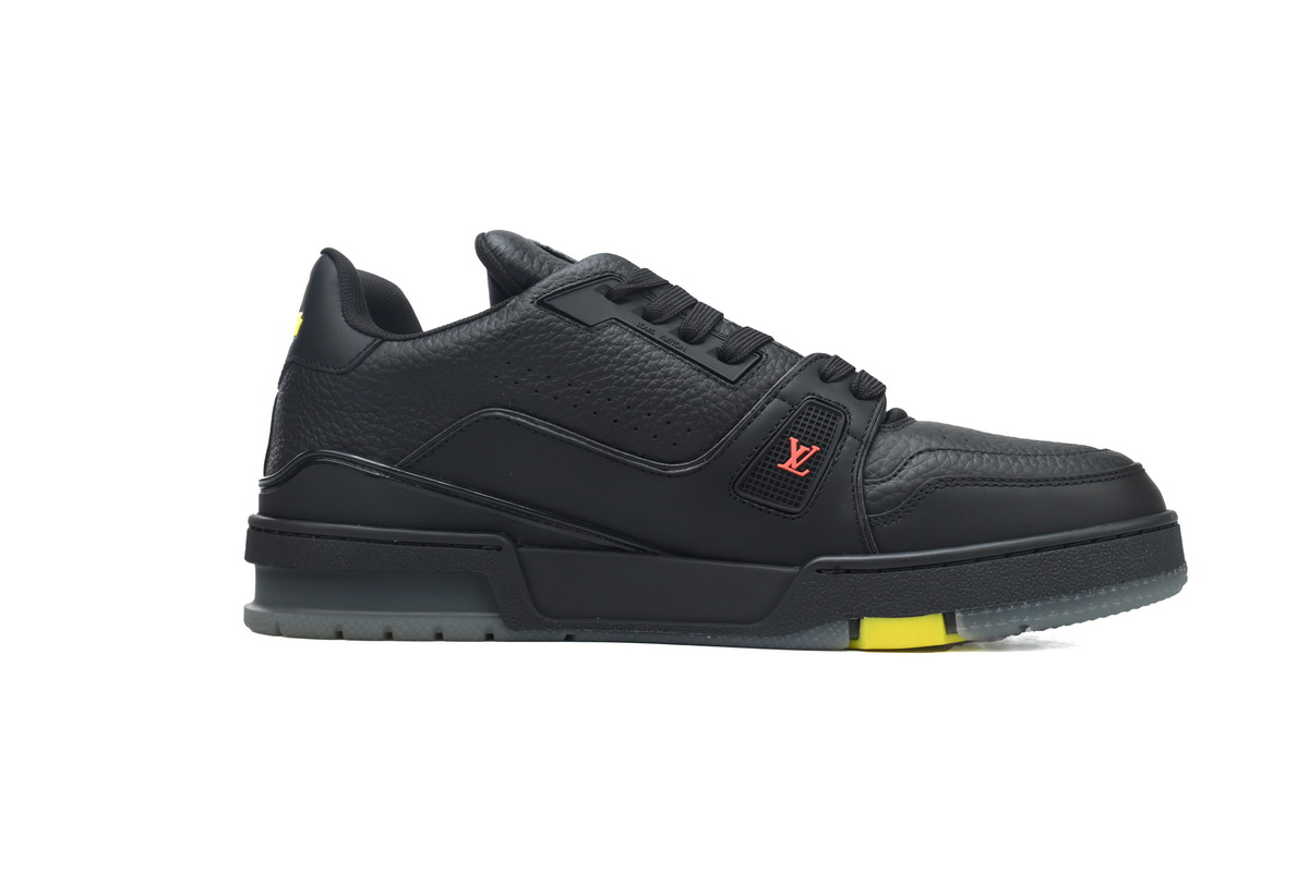 Louis Vuitton Trainer Black Signature 1A8ZQJ