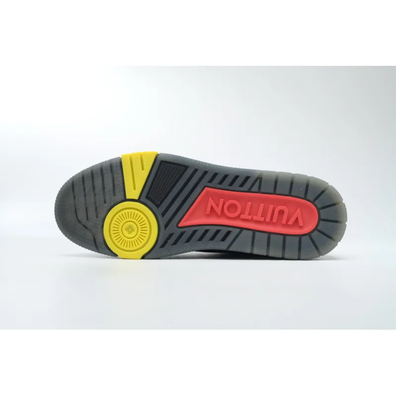 Louis Vuitton Trainer Black Signature 1A8ZQJ