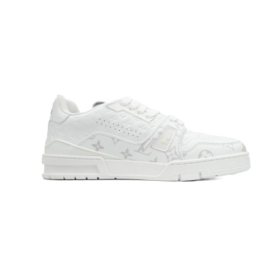 Louis Vuitton Trainer White  Signature 1A8WAY 02