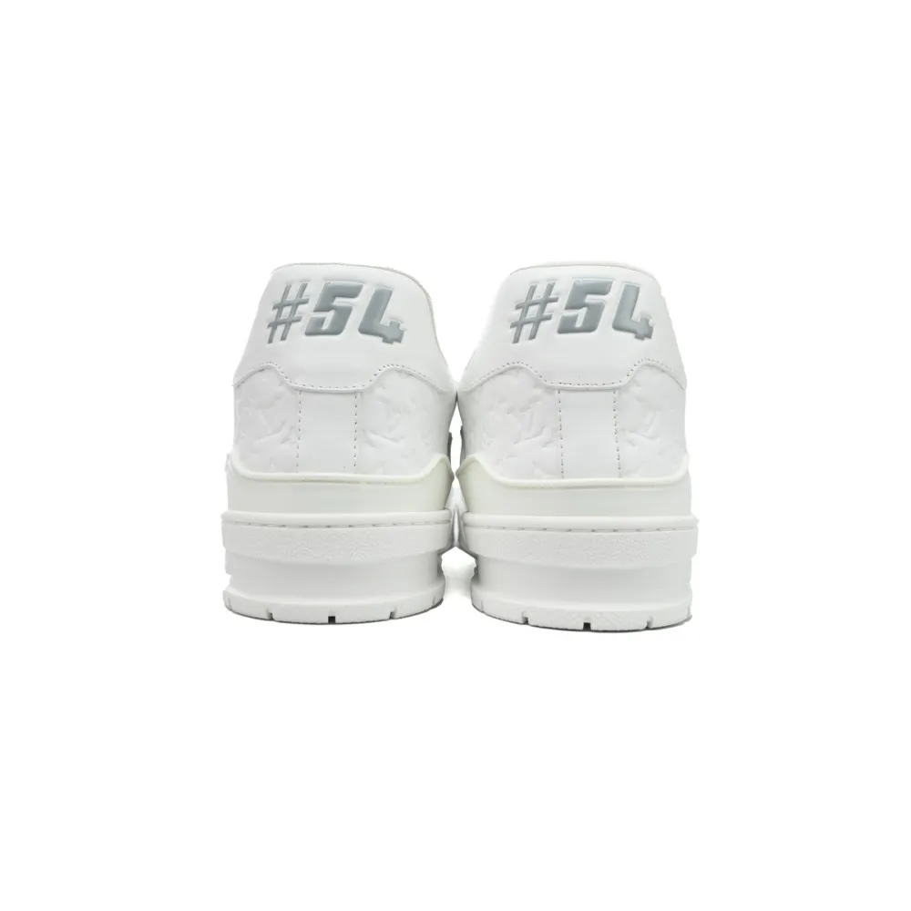 Louis Vuitton Trainer White  Signature 1A8WAY