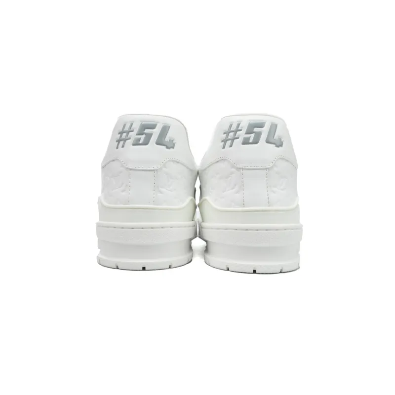 Louis Vuitton Trainer White  Signature 1A8WAY