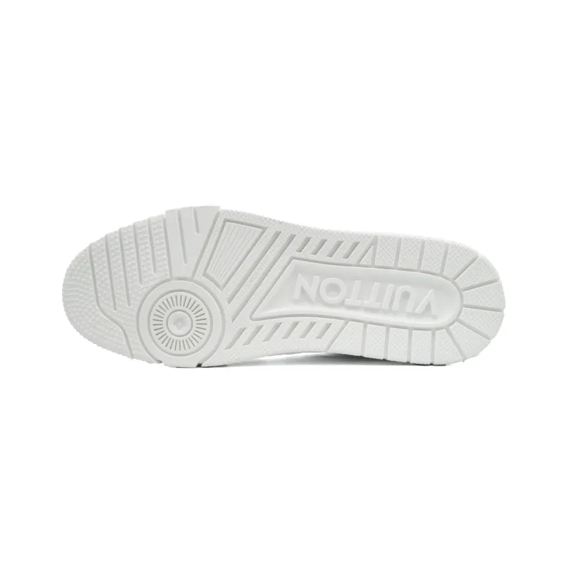 Louis Vuitton Trainer White  Signature 1A8WAY